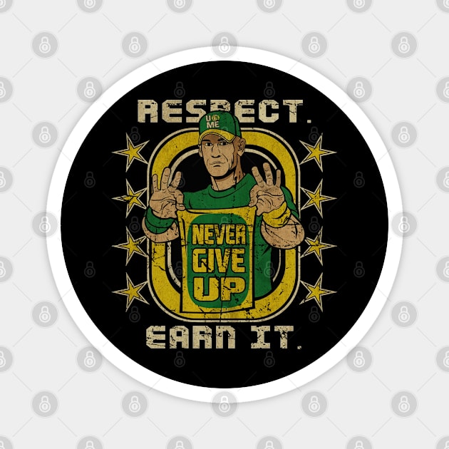 John Cena Respect Magnet by aryaquoteart88